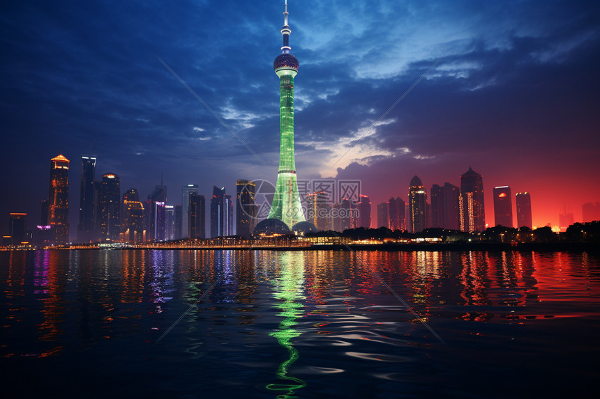 广州地标性建筑高清图片下载-正版图片600302707-摄图网