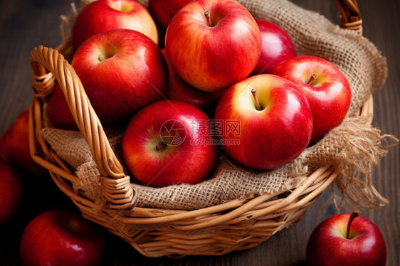 健康减脂的苹果图片