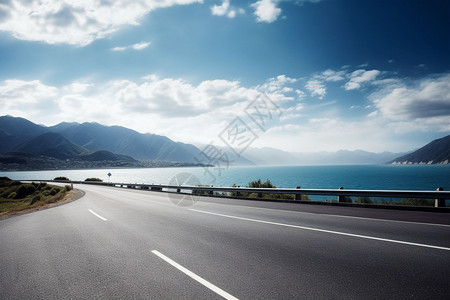 宽敞道路户外宽敞的沥青路背景