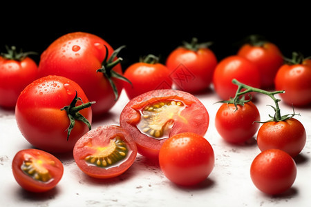 新鲜美味的番茄图片