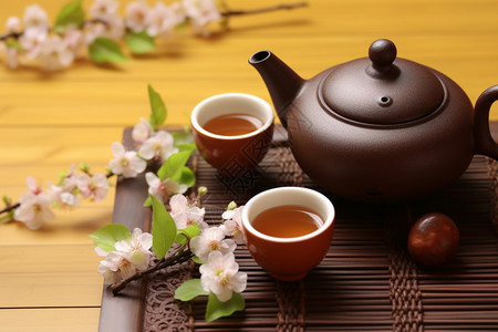 传统的喝茶文化图片