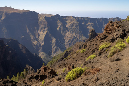 火山山峰山脉图片