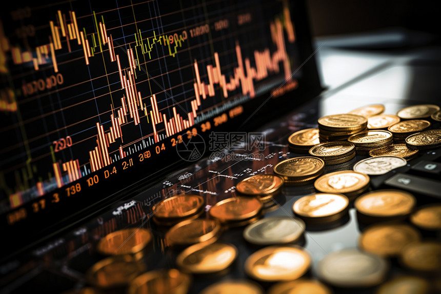 股票行情场景图片素材-正版创意图片600305904-摄图网