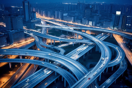 交通城市高架桥图片