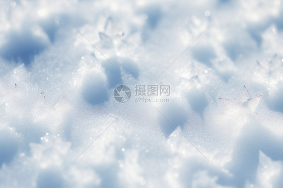 洁白的冰雪图片