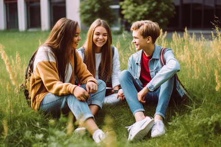 我的少女时代户外游玩的学生背景