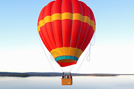 热气球背景使用热气球探险背景