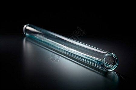 一根长而半透明的玻璃管图片