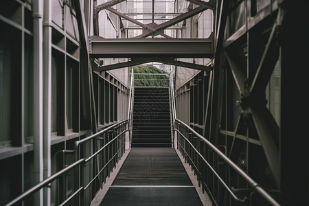 地铁的楼梯图片