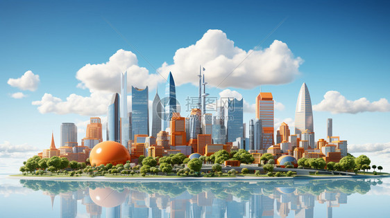 3D智能城市图片