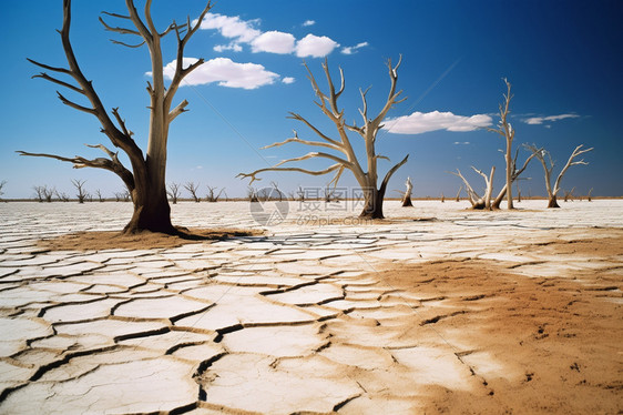 全球干旱土地皲裂图片