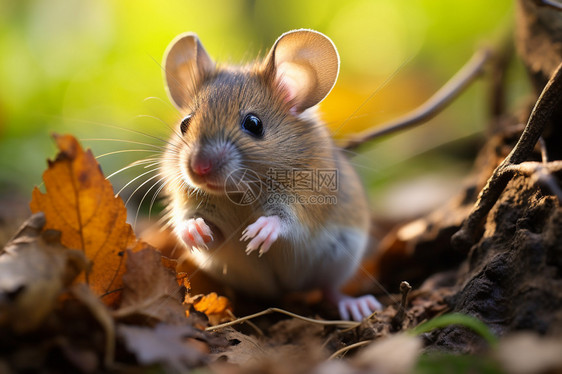 森林里的小老鼠图片