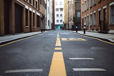 道路条纹标记图片