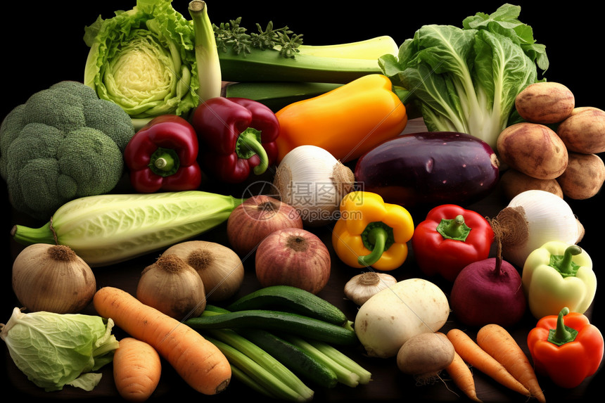 绿色有机的农产品高清图片下载-正版图片600315672-摄图网