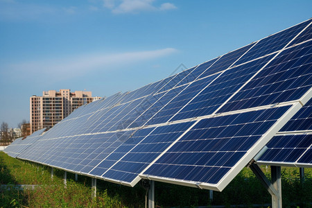 高科技太阳能电池板图片