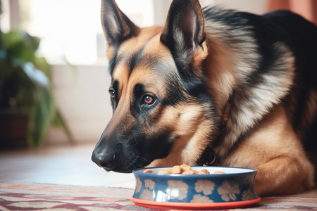 可爱的德国牧羊犬图片