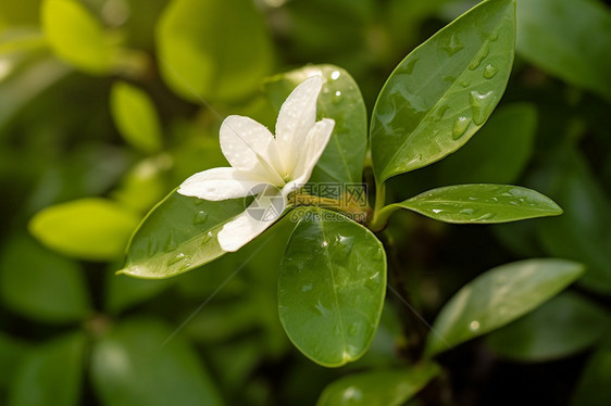 盛开的茉莉图片