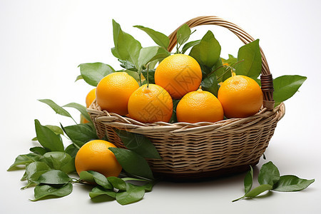 新鲜美味的橙子图片