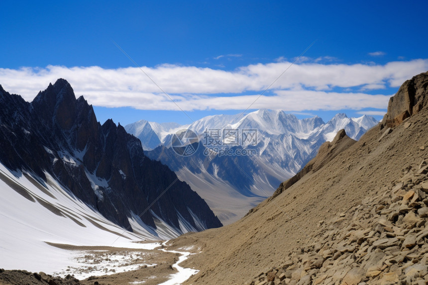 美丽的喜马拉雅山脉图片