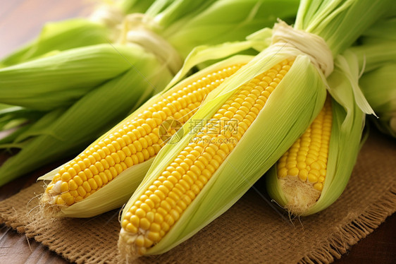 成熟的玉米图片