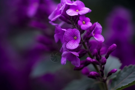 大自然的丁香花图片