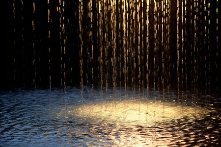 下雨背景图片