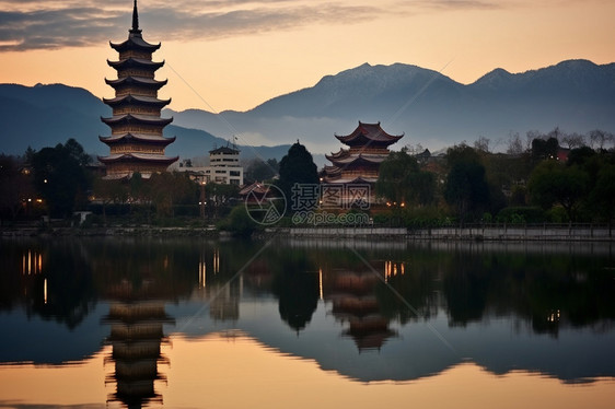 历史建筑风景图片