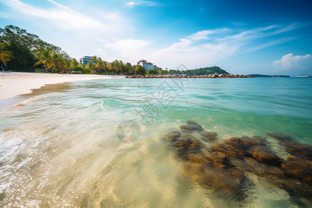 美丽的大海风景图片