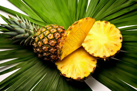 热带菠萝图片