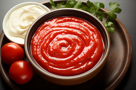 传统的番茄酱图片