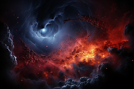 科幻的奇观星系图片