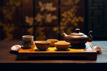 精美好看的中国茶具图片