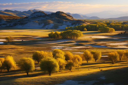 内蒙古的自然景观图片