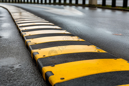 道路减速带图片