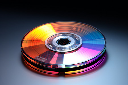磁盘内部存储的娱乐光盘设计图片