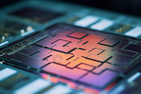 多晶硅的微处理器图片