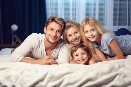 卧室温馨的家庭背景图片