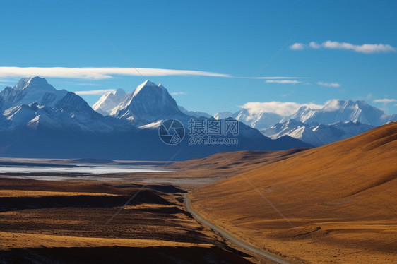 壮丽的高原雪山图片