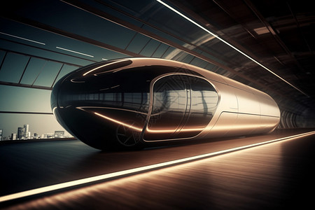 创新科技的高速列车图片