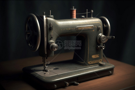 工厂织物缝纫机图片