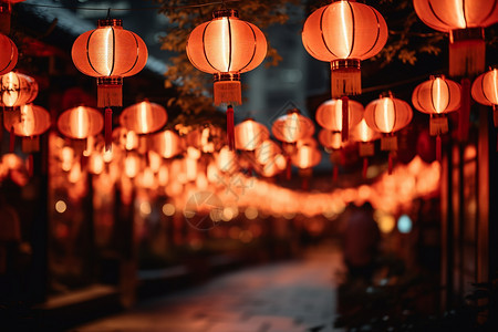 中国传统文化灯笼图片