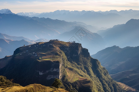 高峰山峰高峰谷高清图片