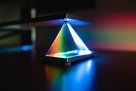 彩虹反射科技光学背景设计图片