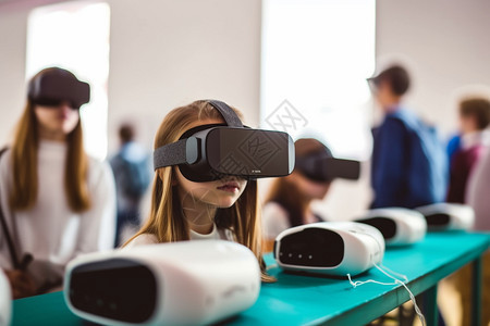 VR虚拟学习现实课程图片