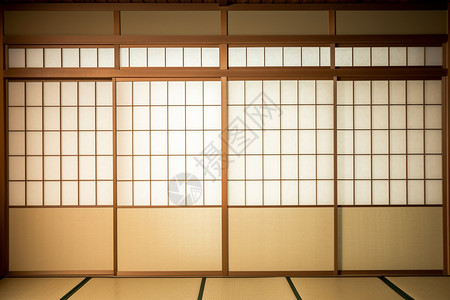 日本禅意的榻榻米房间图片