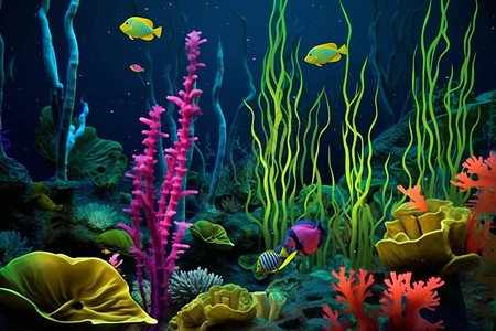 海底世界的图图片