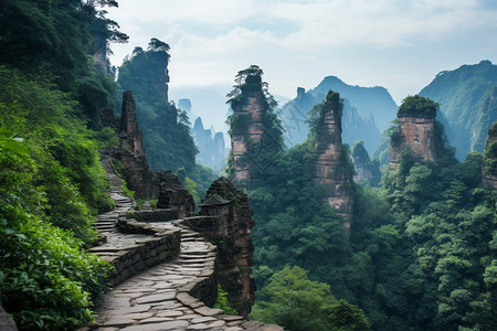 传统公园悬崖风景名胜图片