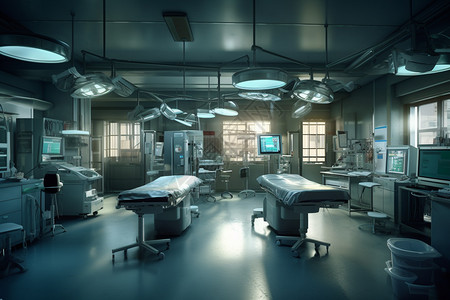 现代化医院手术室图片