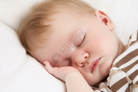 可爱儿童午睡困倦图片