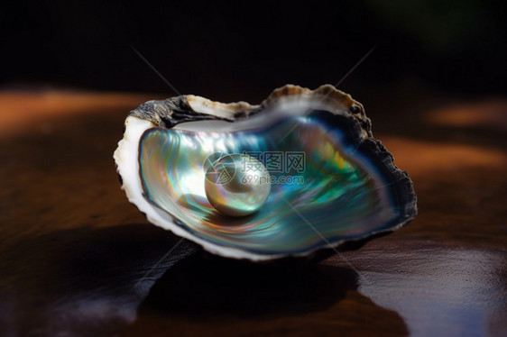 蚌壳里的珍珠图片